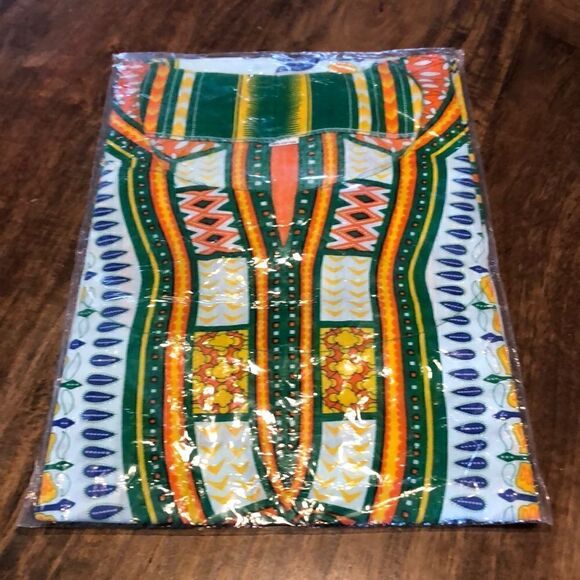 Dakishi shirt light blue one size NWOT - Picture 8 of 9